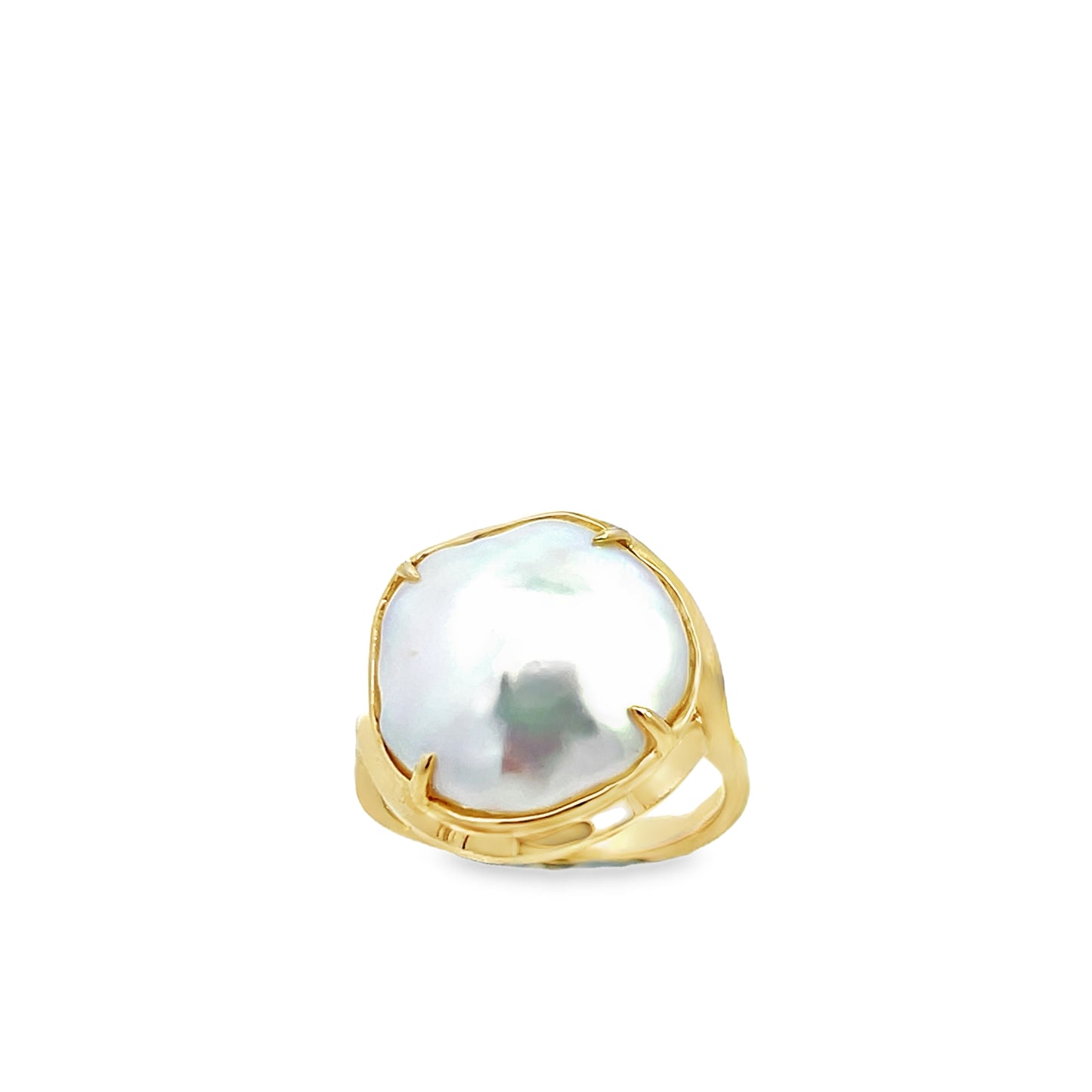 9ct Gold and Pearl Ring