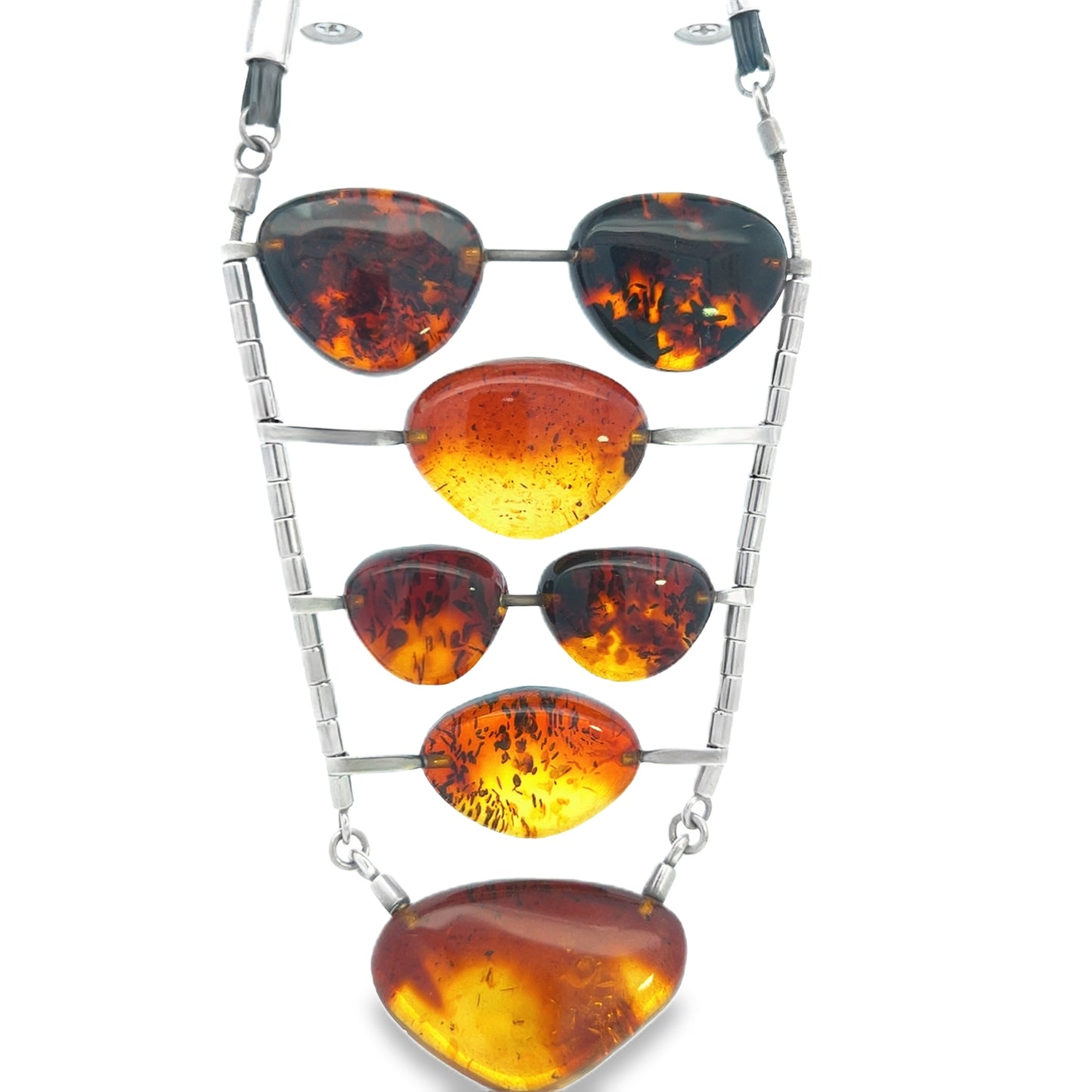 Seven Piece Amber Necklace