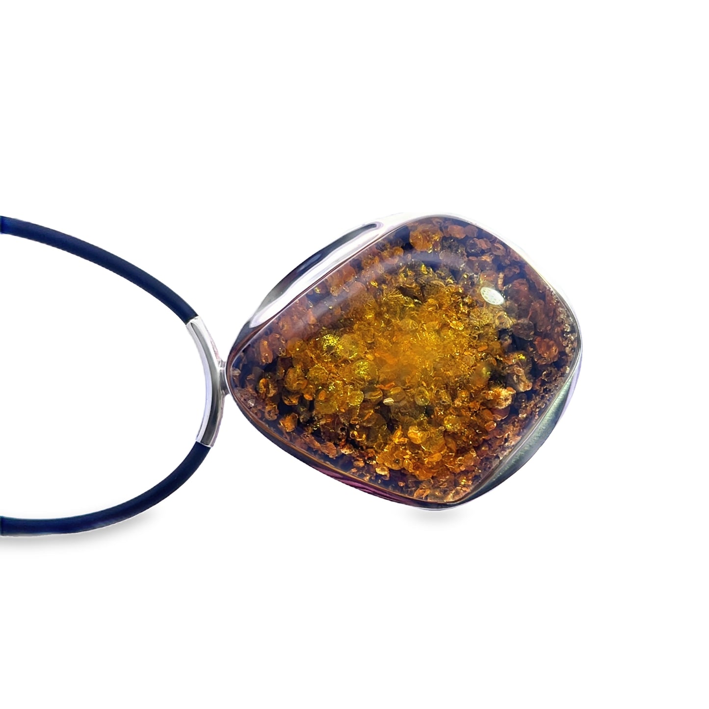 Green Amber Necklace