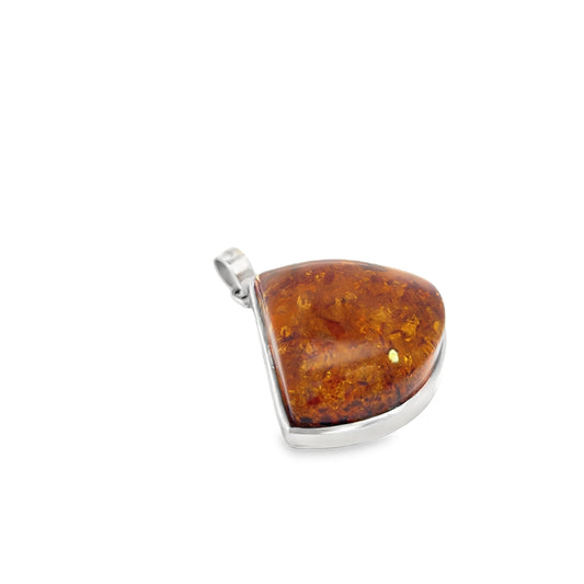 Amber Pendant Necklace