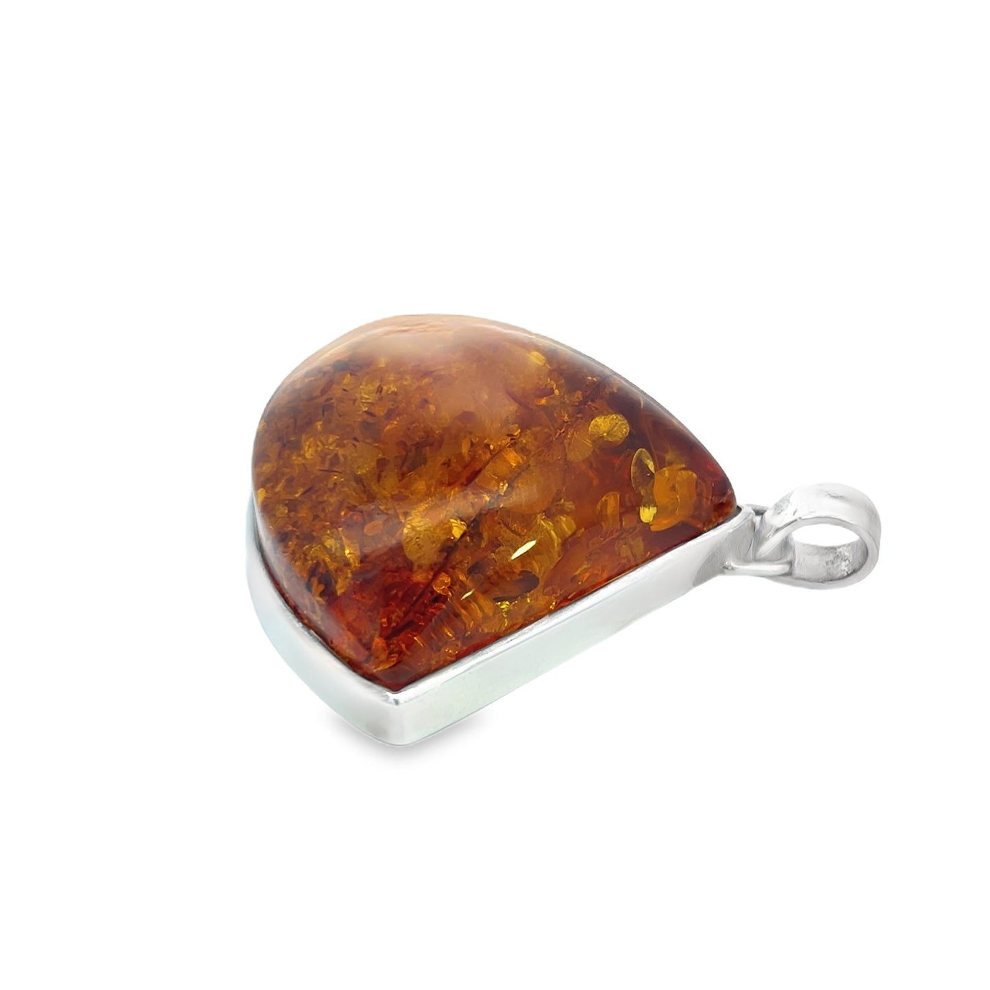 Amber Pendant Necklace