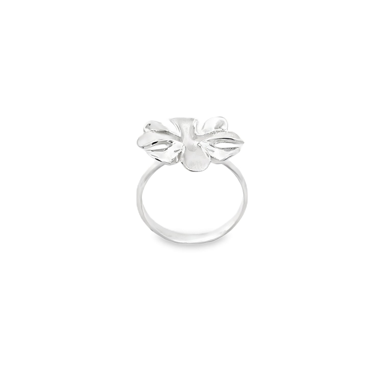 Silver Flower Ring