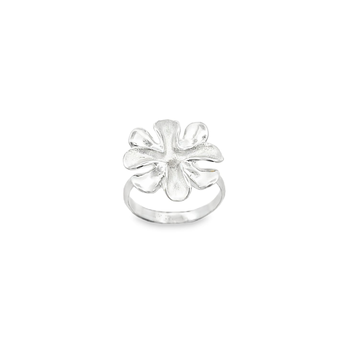 Silver Flower Ring