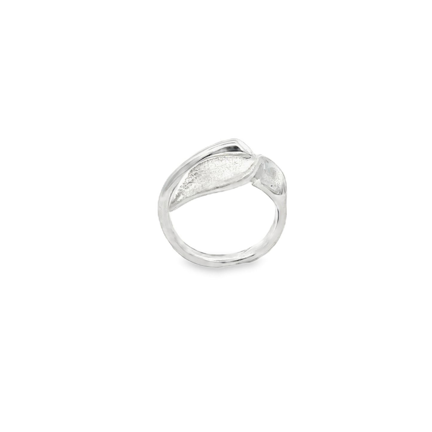 Matt Silver Adjustable Ring