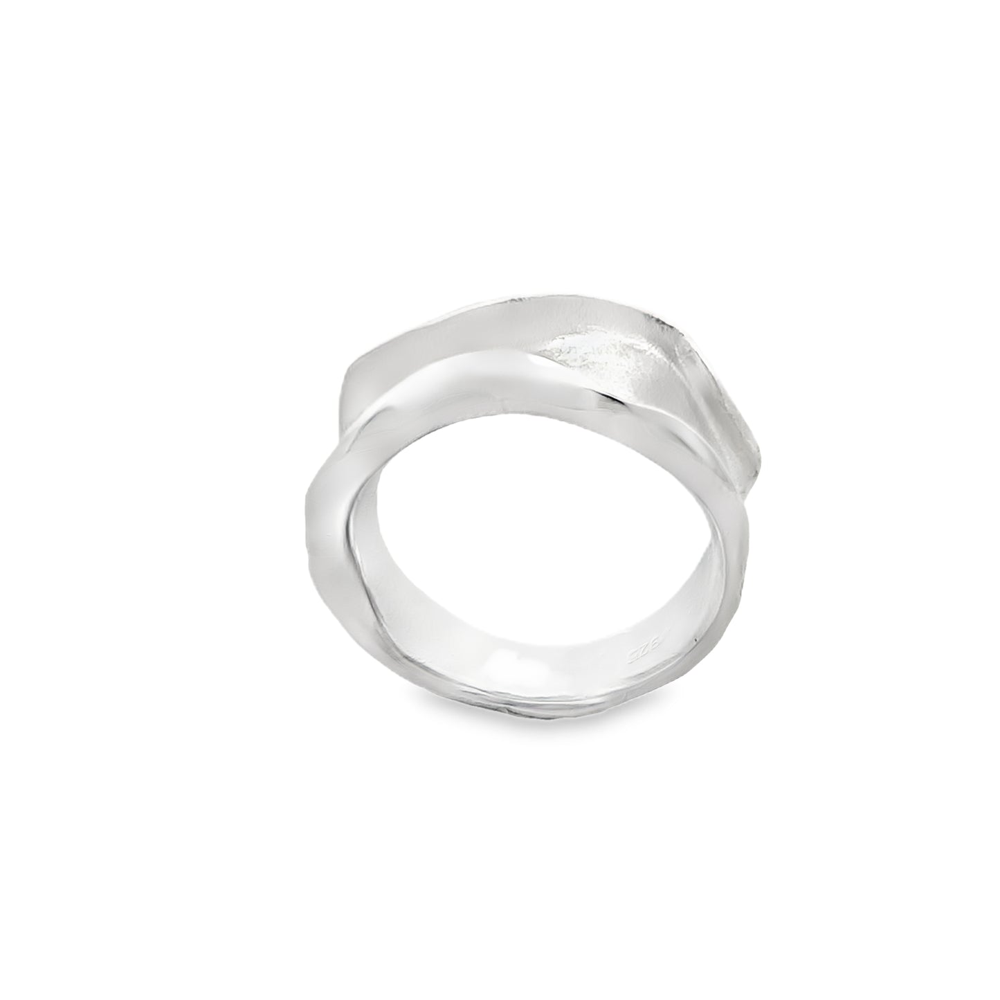 Silver Wave Ring