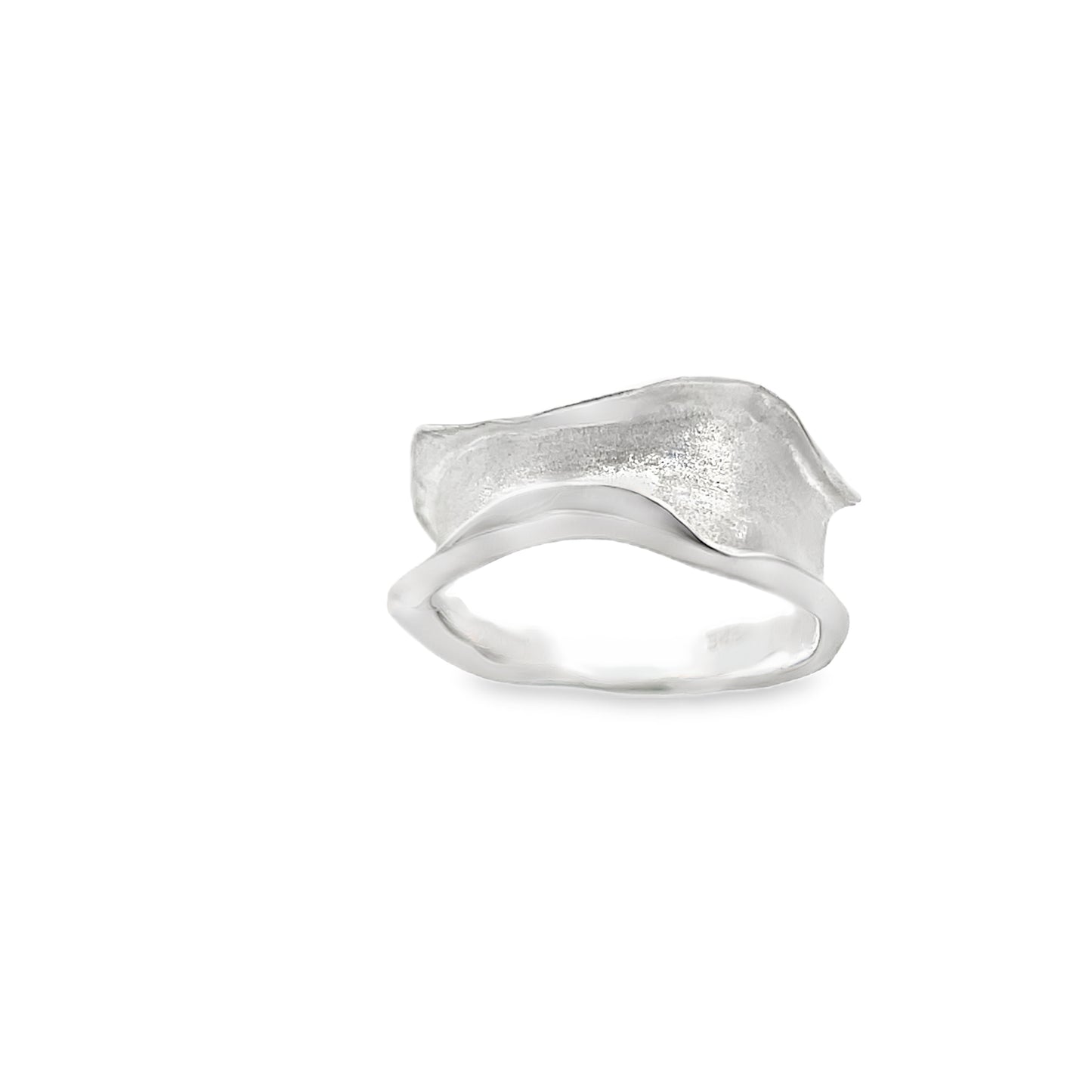 Silver Wave Ring