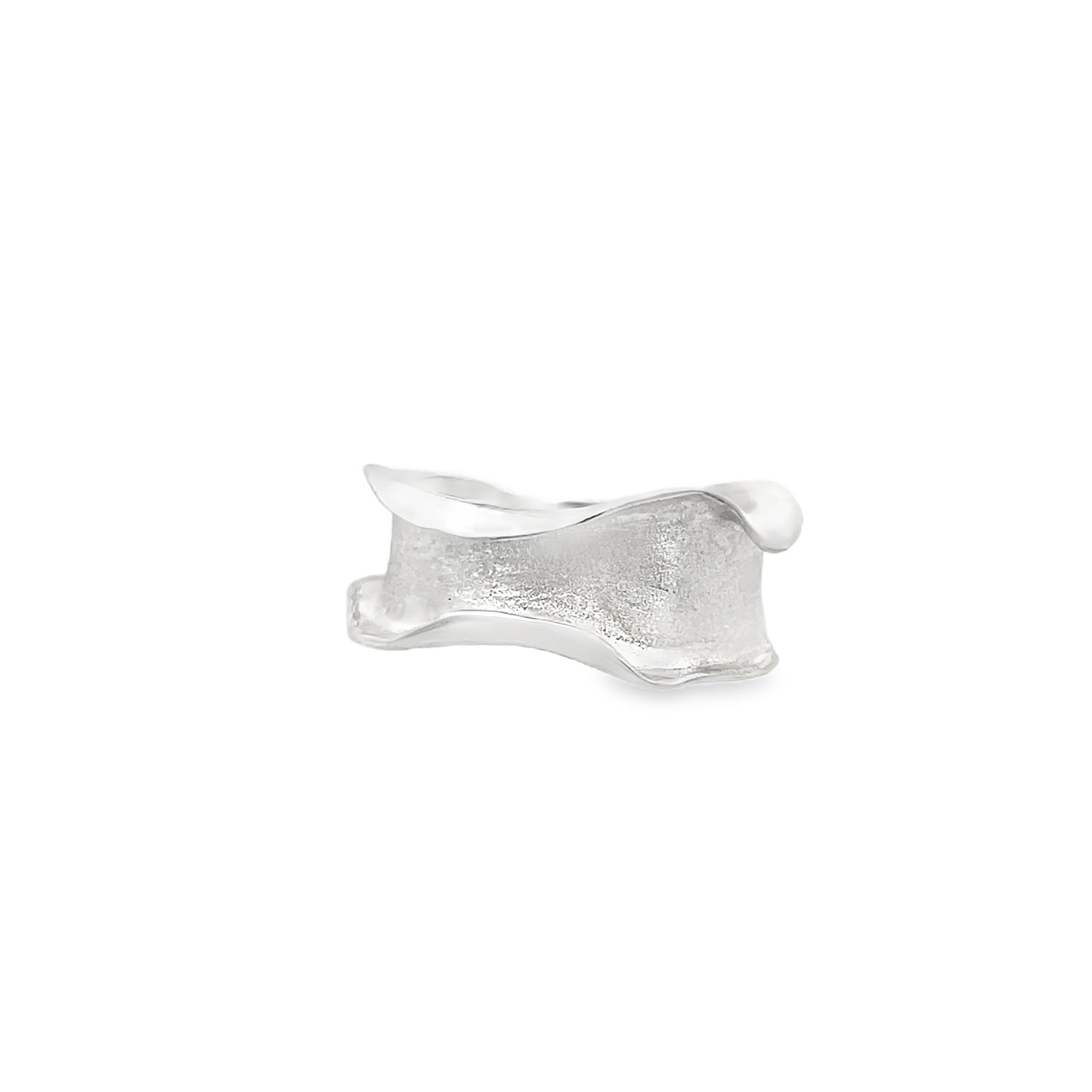 Silver Wave Ring