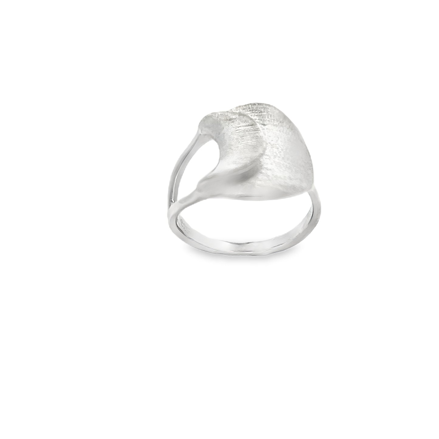 Matt Silver Ring