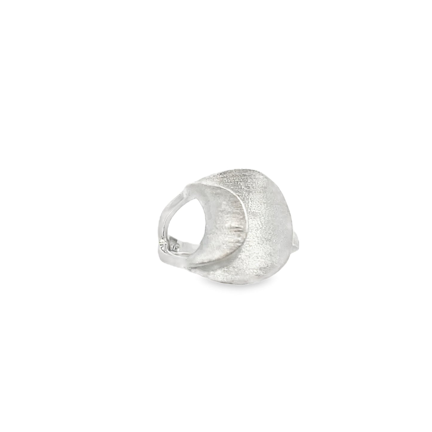 Matt Silver Ring