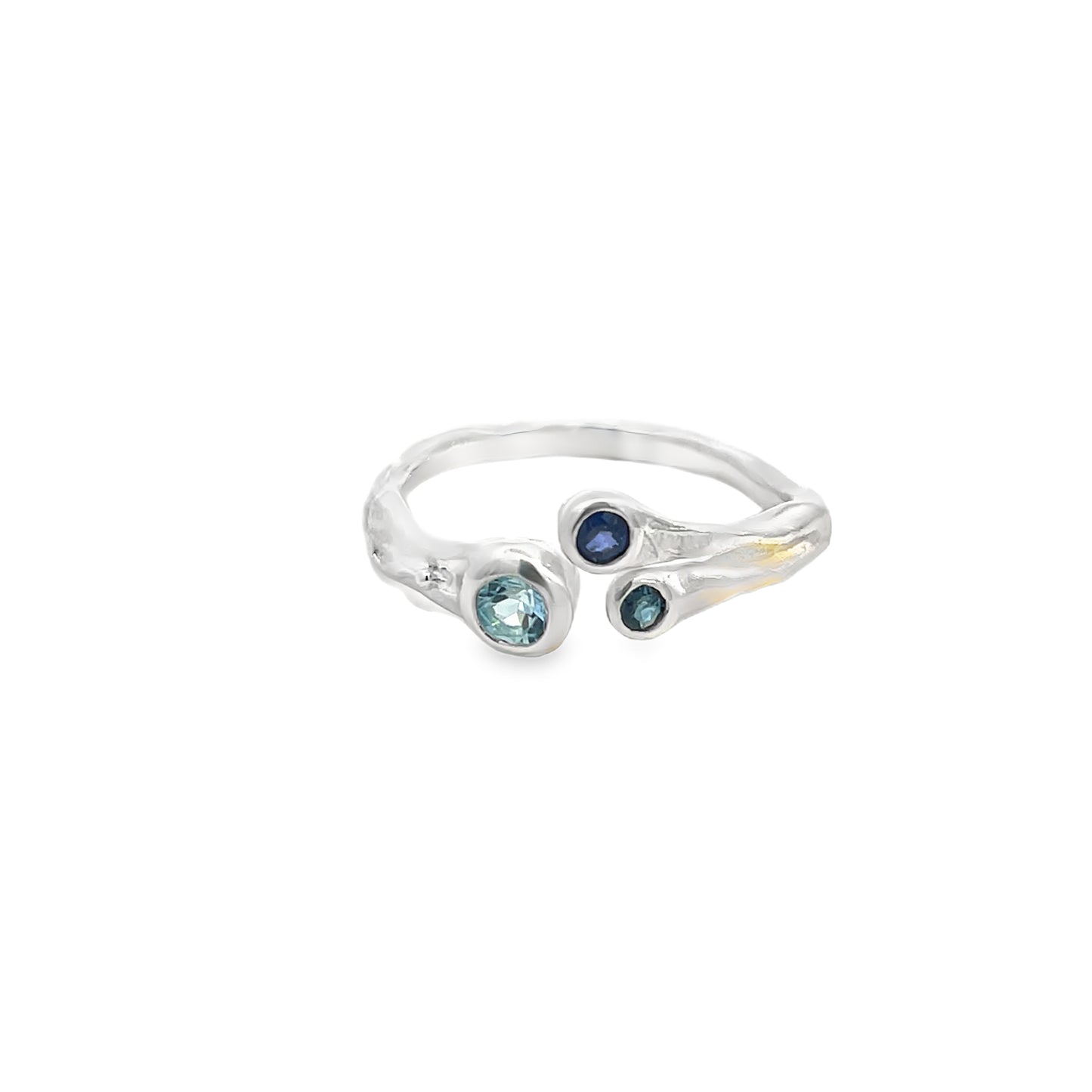 Sterling Silver Blue Topaz Ring