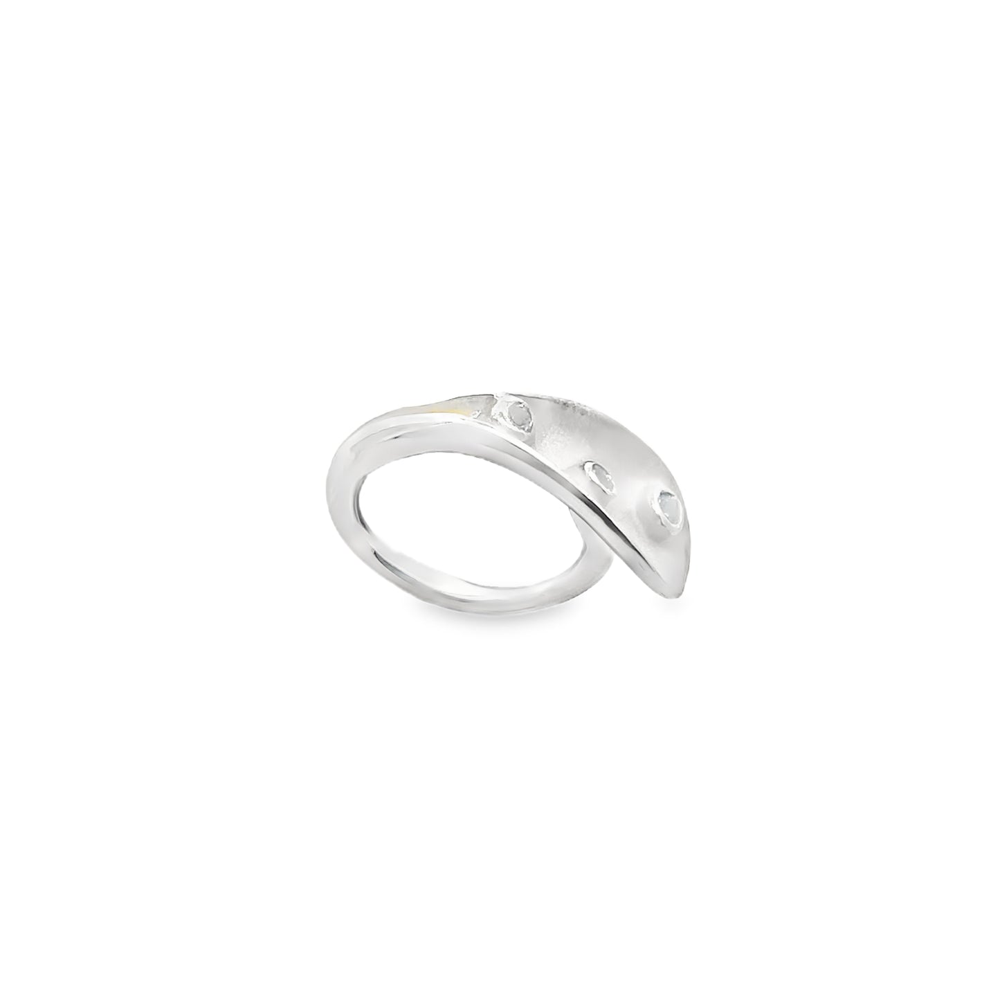 Silver Blue Topaz Ring