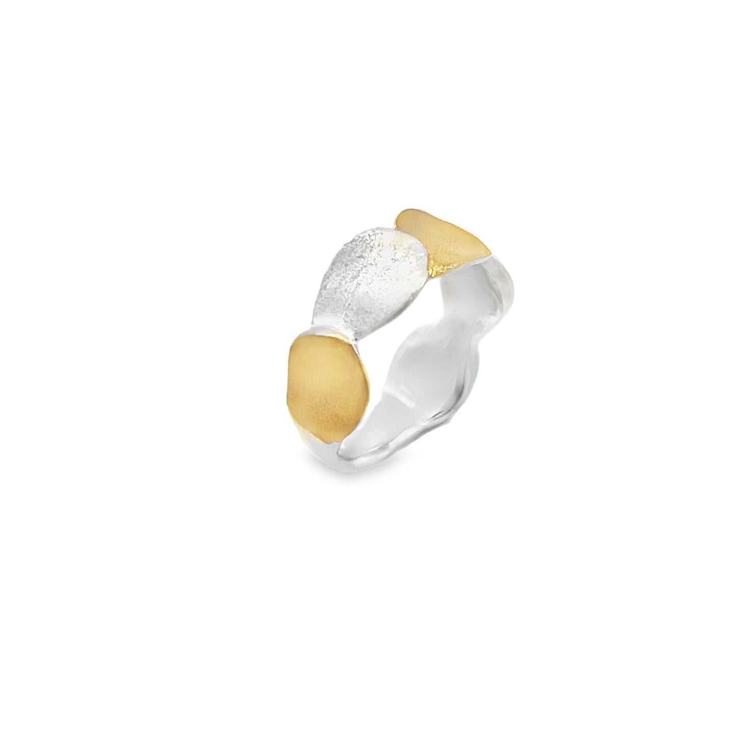Two-Tone Silver Ring