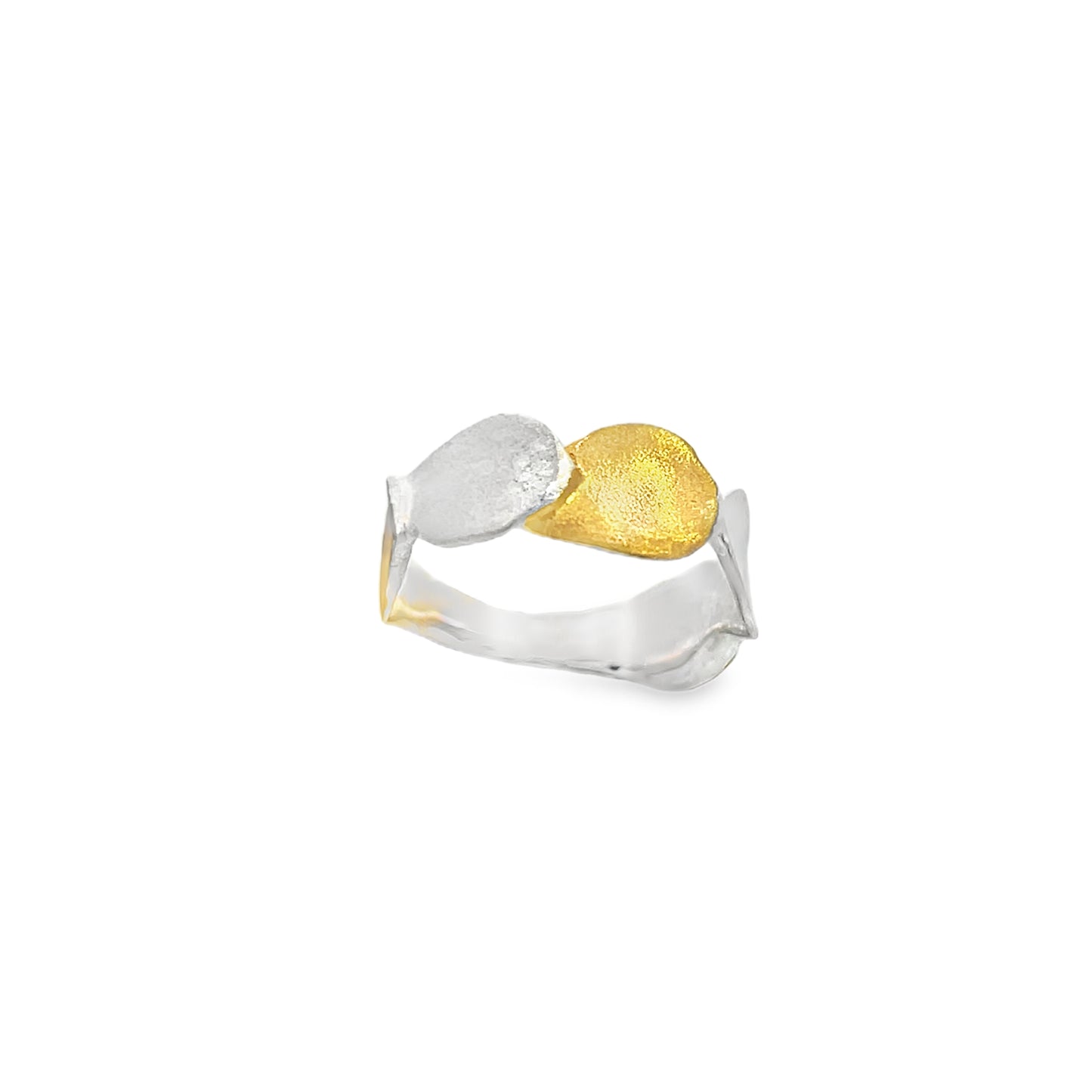Two-Tone Silver Ring