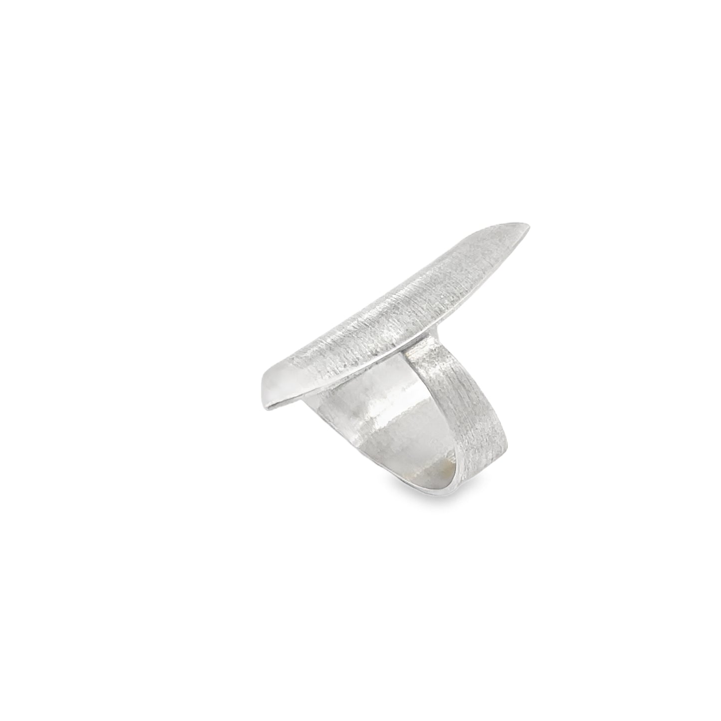 Silver Ring with Satin finish