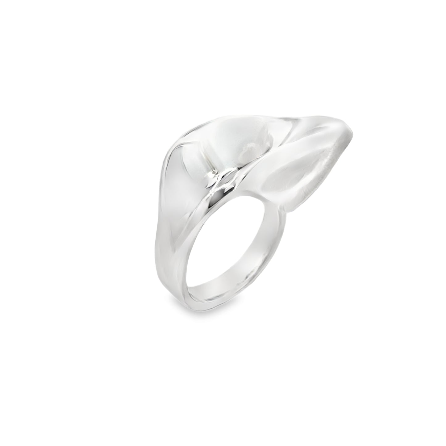 Sleek Silver Ring