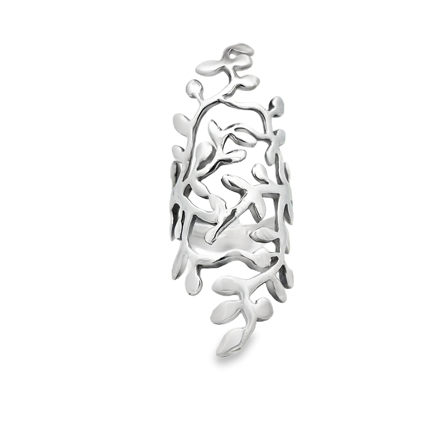 Silver Vine Ring