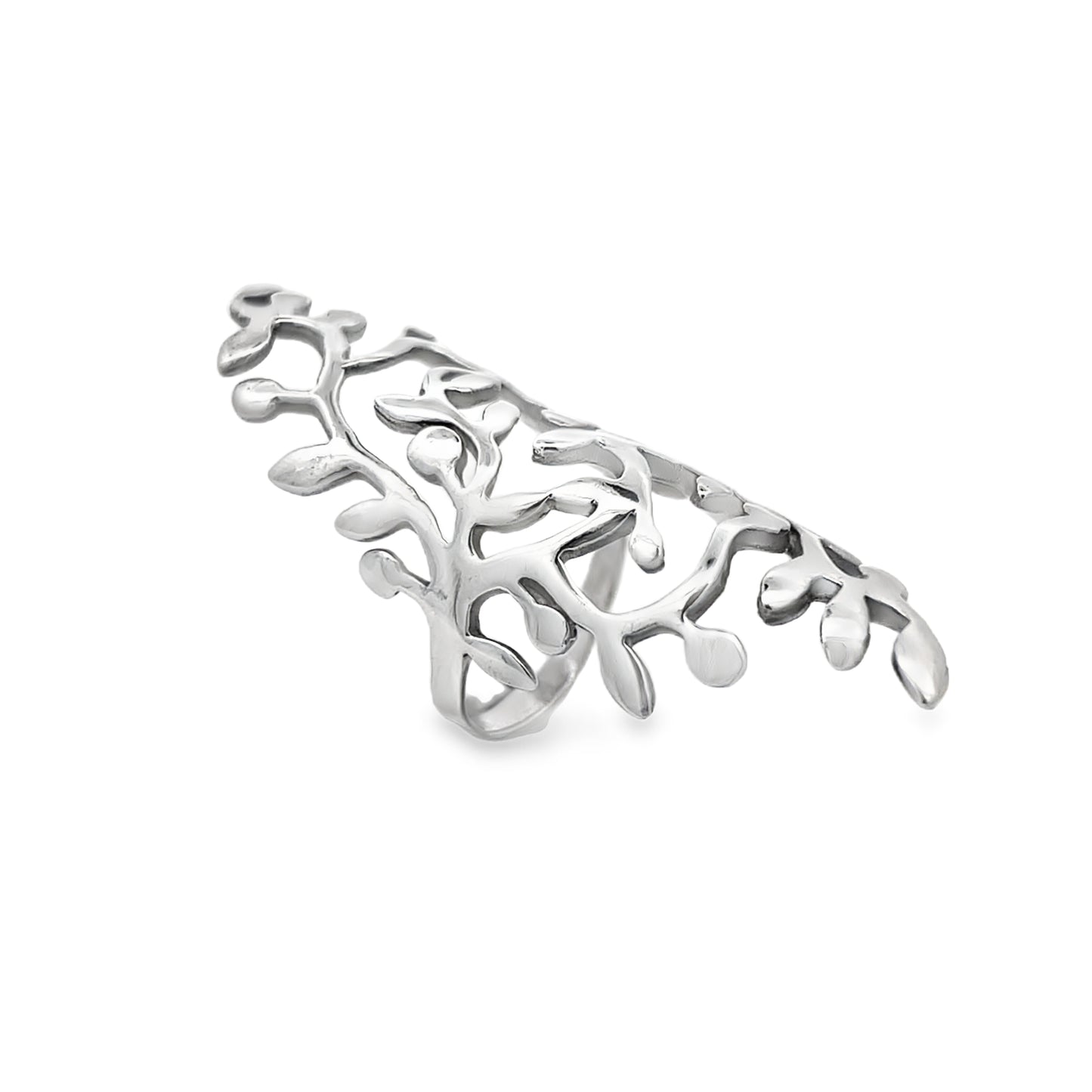 Silver Vine Ring