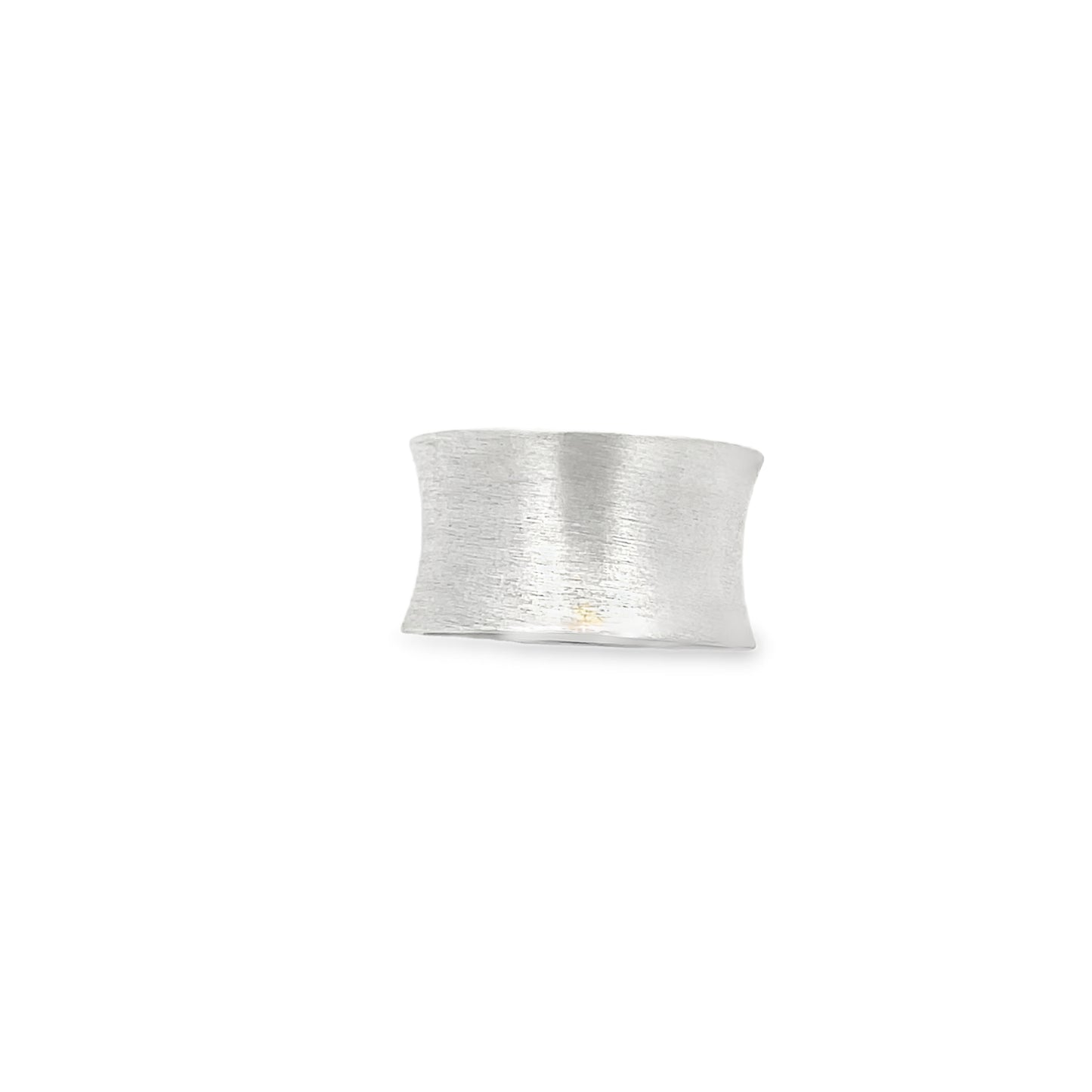 Silver Concave Ring