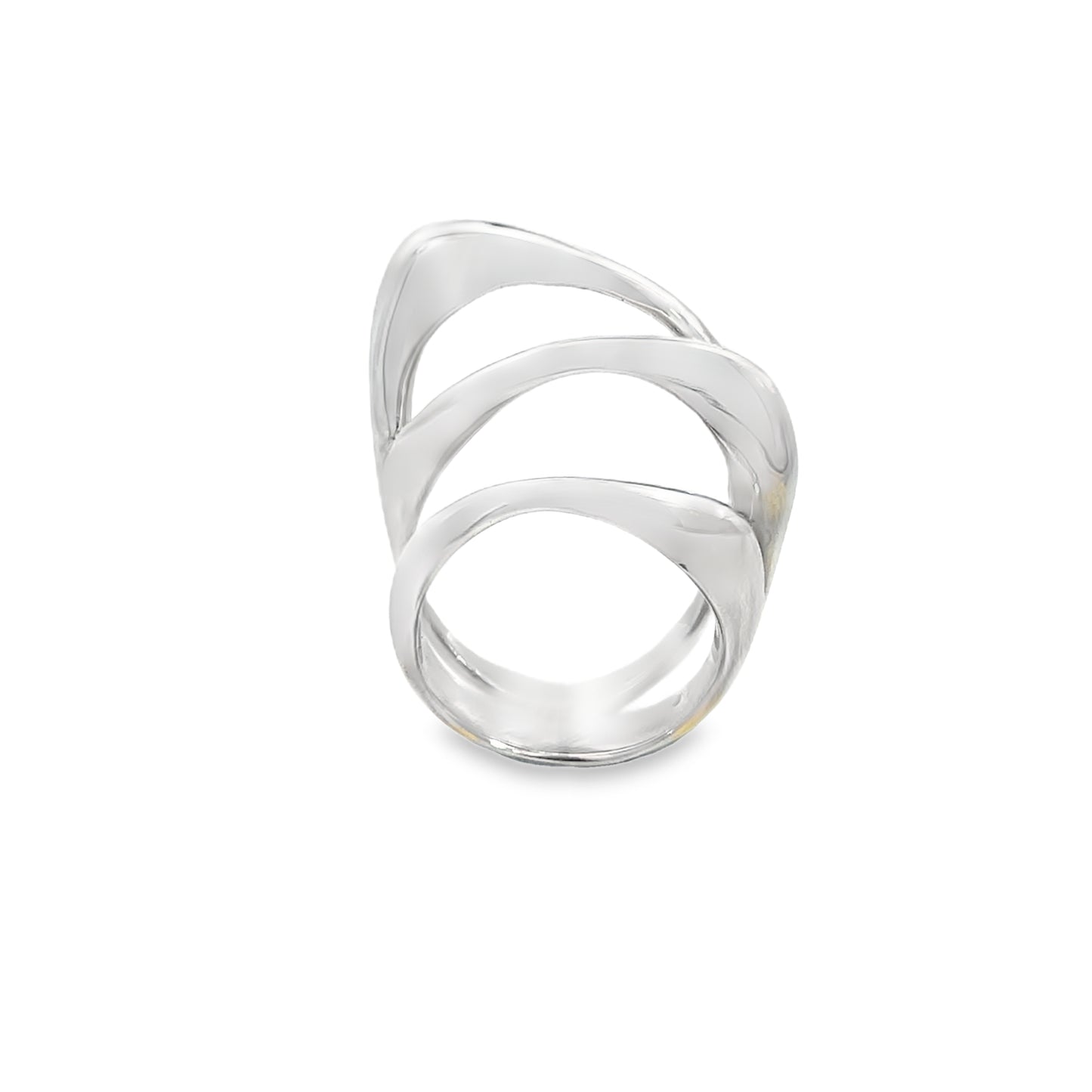 Silver Spiral Ring