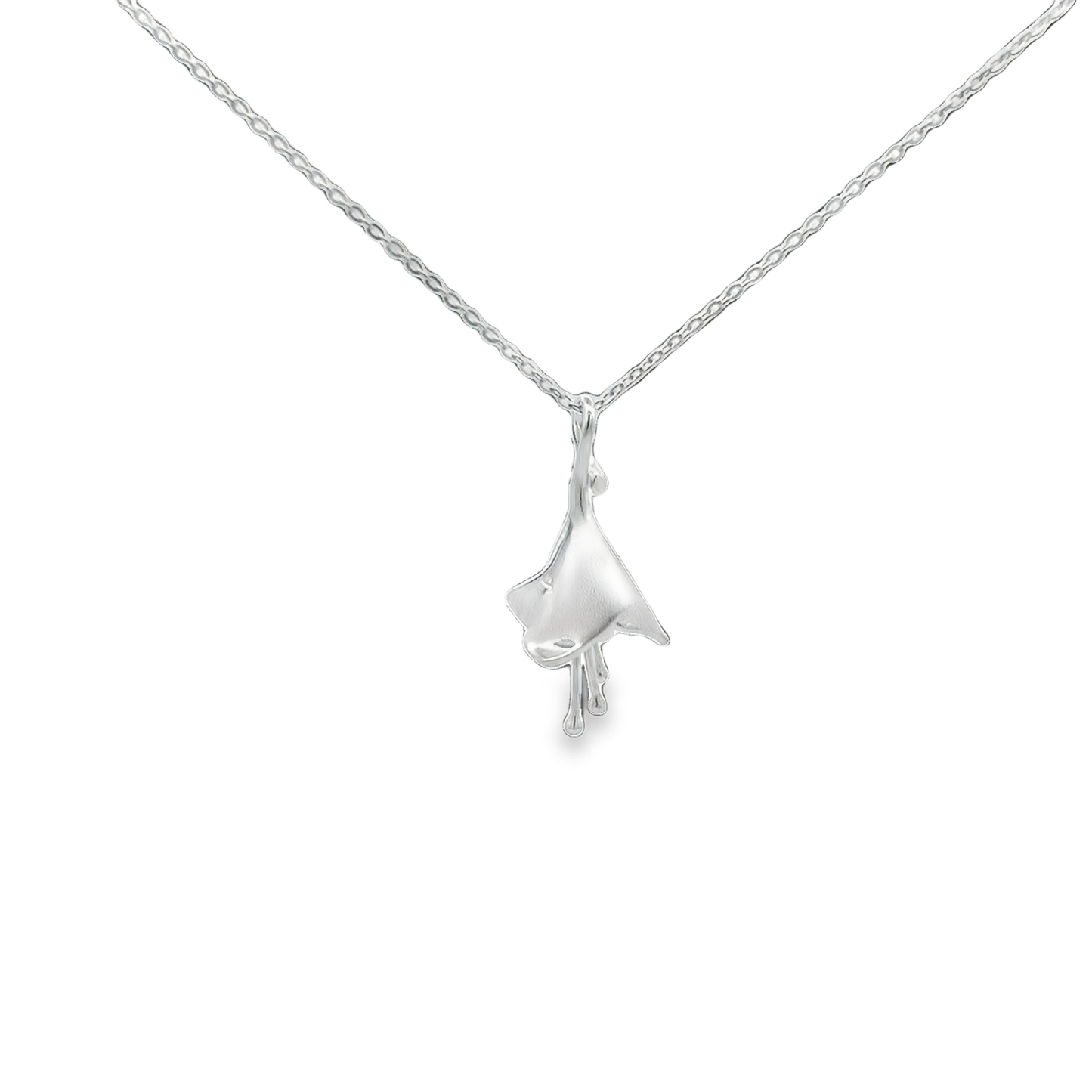 Sterling Silver Lilly Necklace