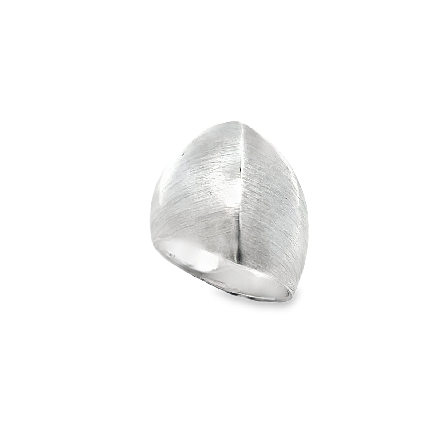 Matt Silver Ring