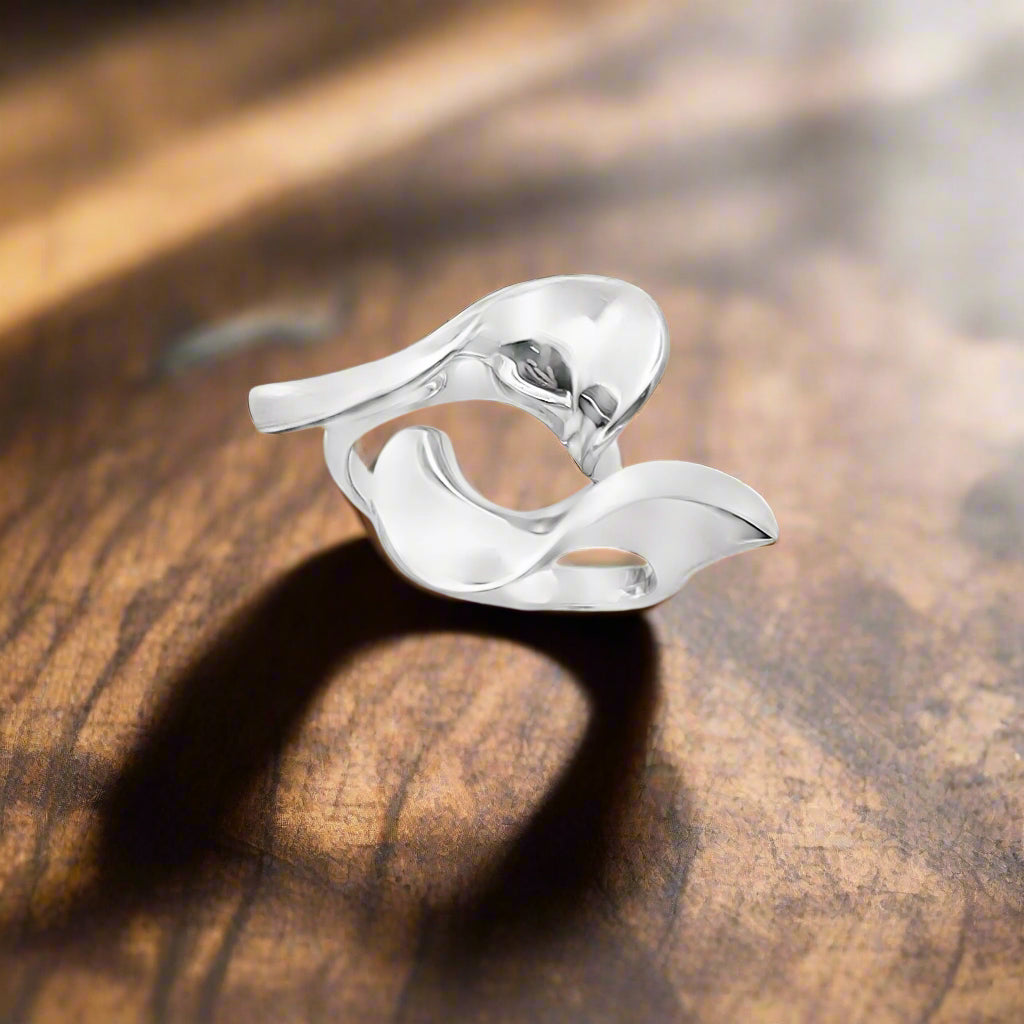 Silver Sculpture Ring