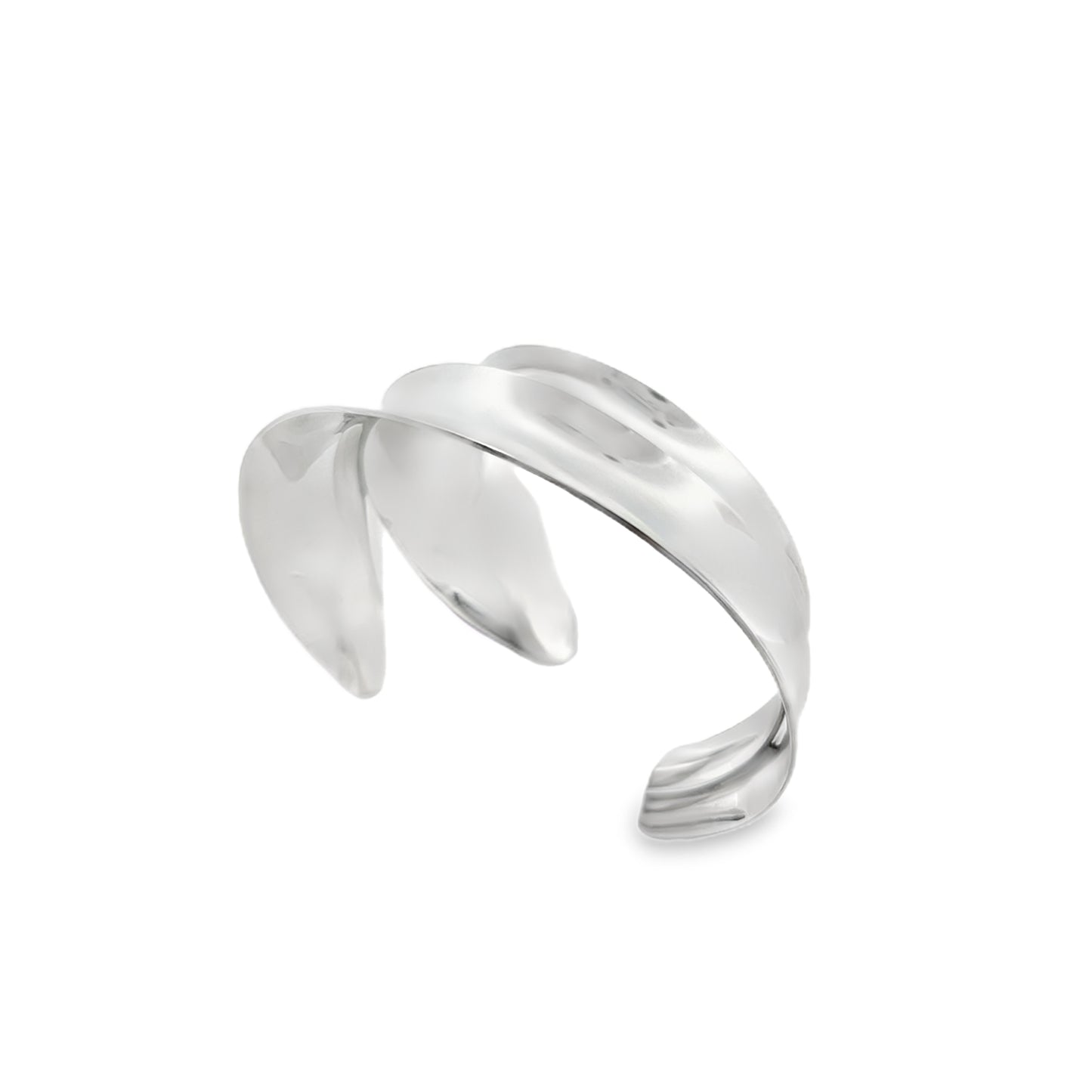 Elegant Silver Cuff Bracelet