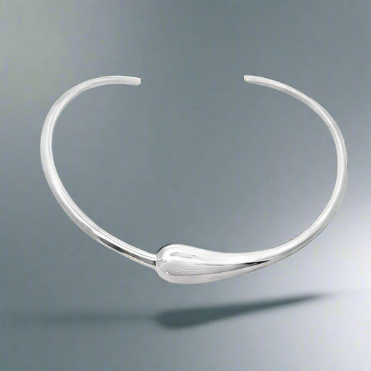 Silver Choker Necklace