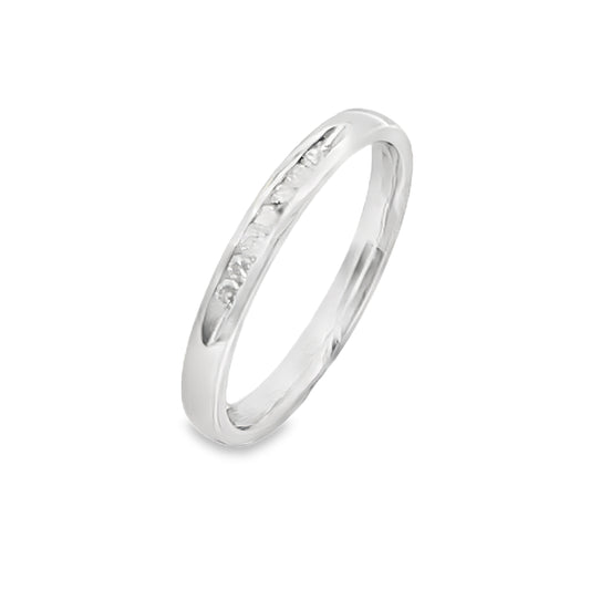 9ct White Gold Diamond Ring