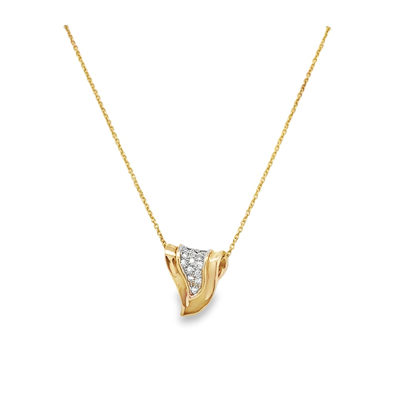 9ct Diamond Pendant