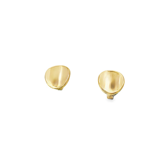 9ct Concave Studs