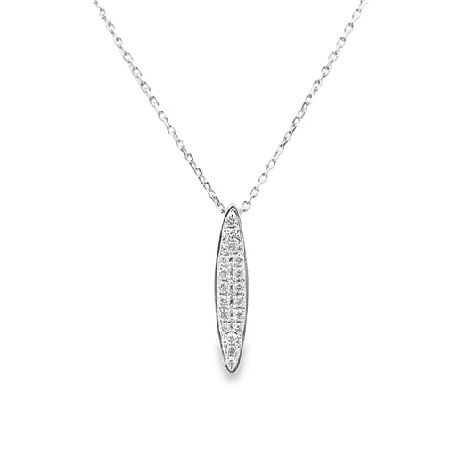 9ct Diamond Pendant