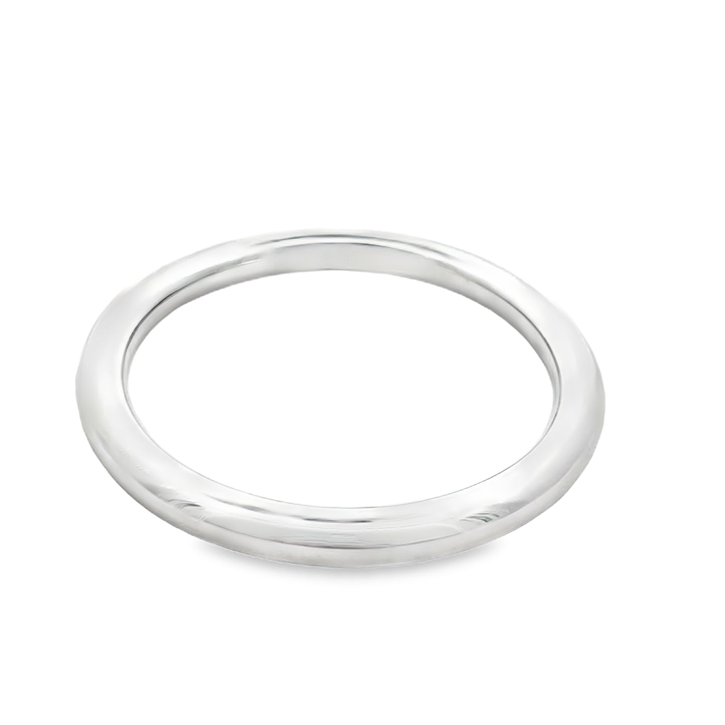 Classic Silver Bangle Bracelet