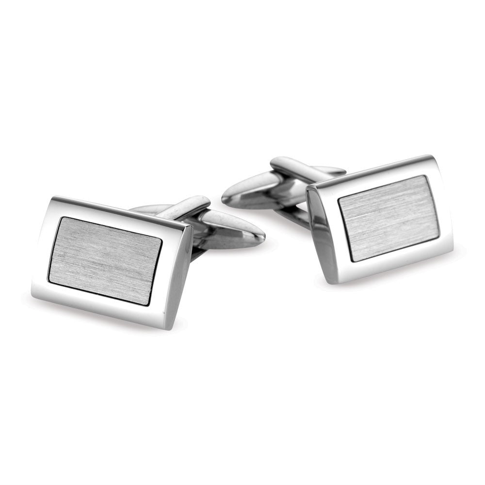 Mens Steel Cufflinks