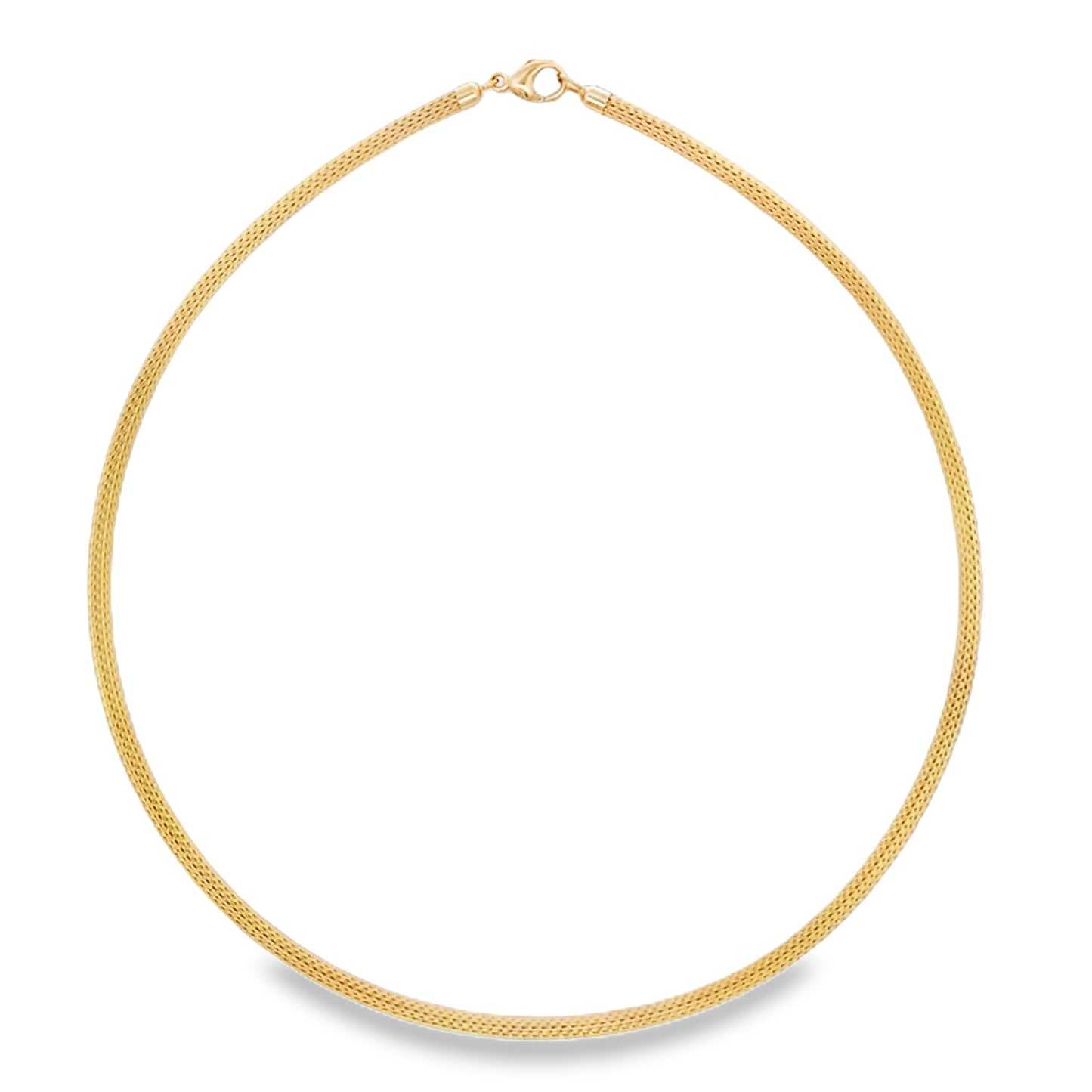 18ct Yellow Gold Mesh Chain