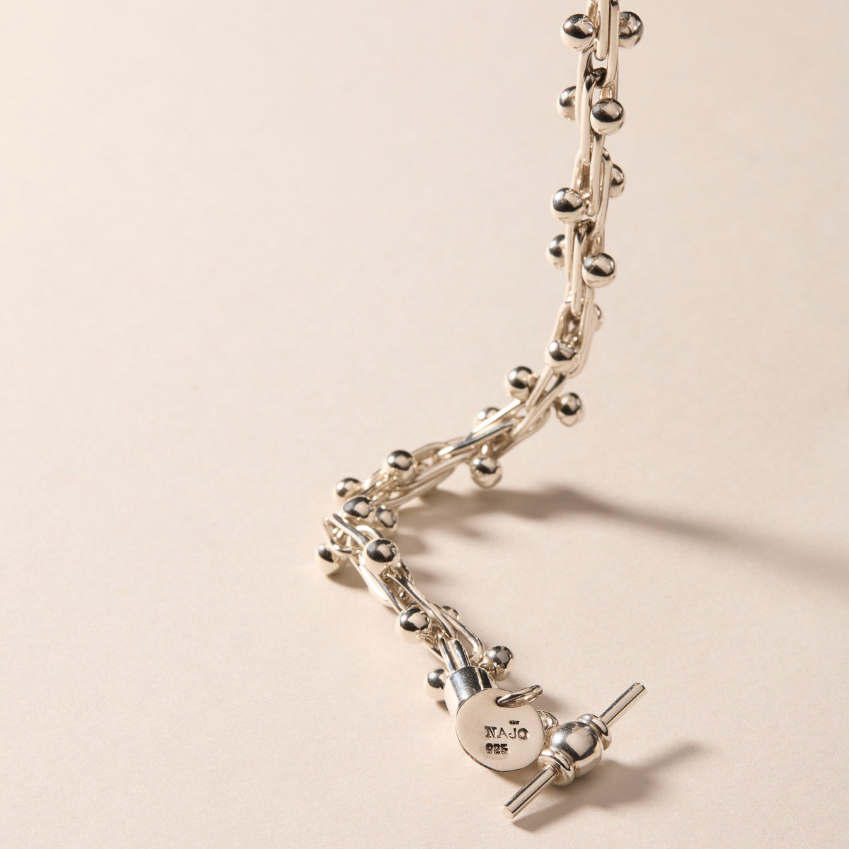 Silver Spratling Bracelet