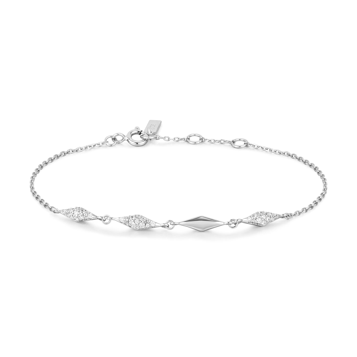 Zoom Silver Multi Sparkle Bracelet