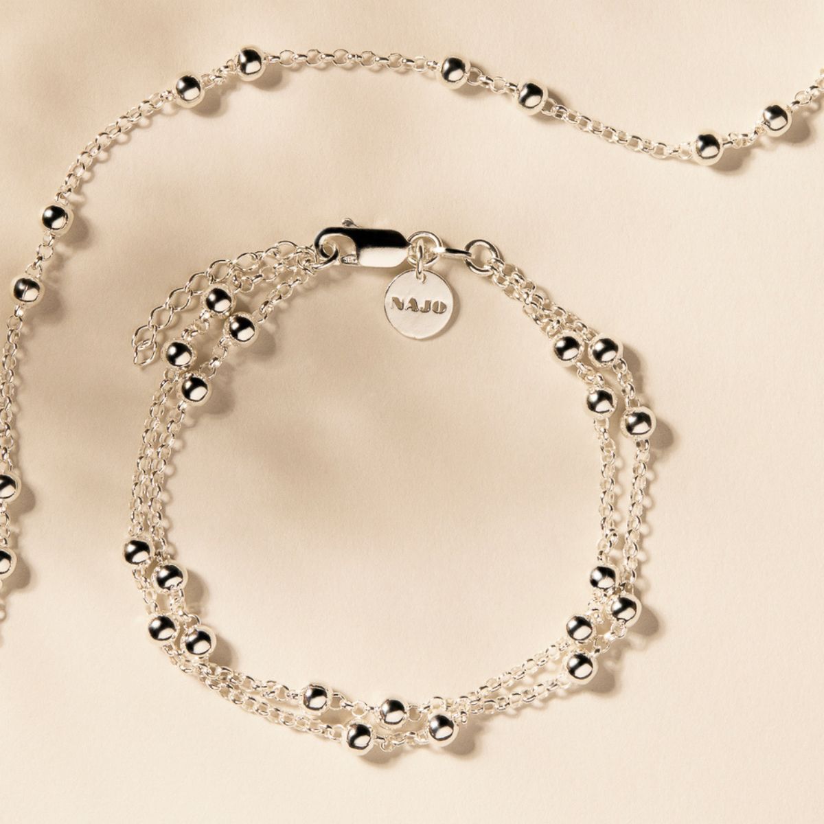 Sterling Silver Ball Bracelet
