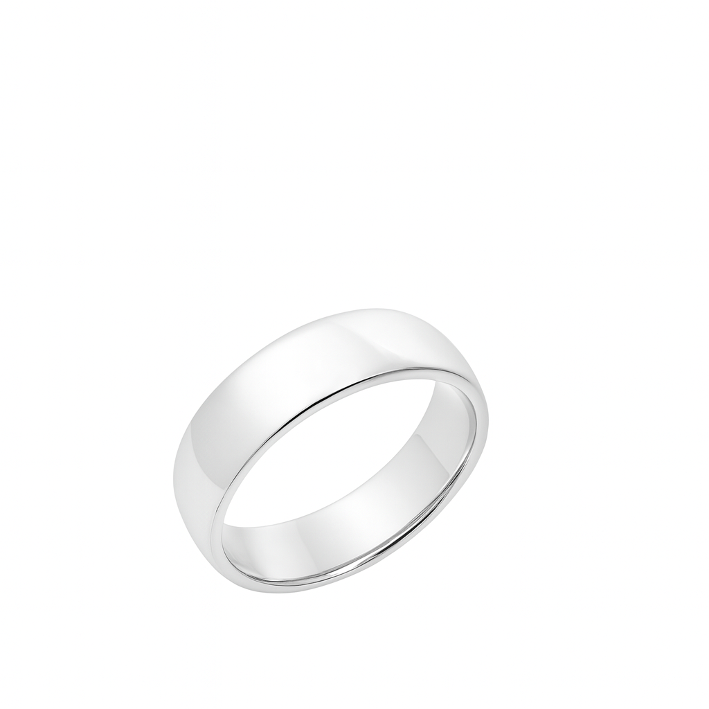 Mens Silver Wedder