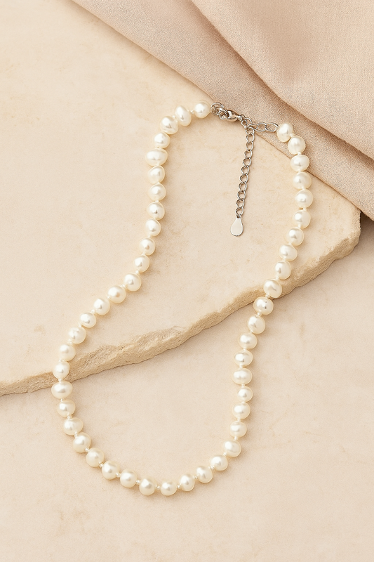 Primrose Keshi Pearl Necklace