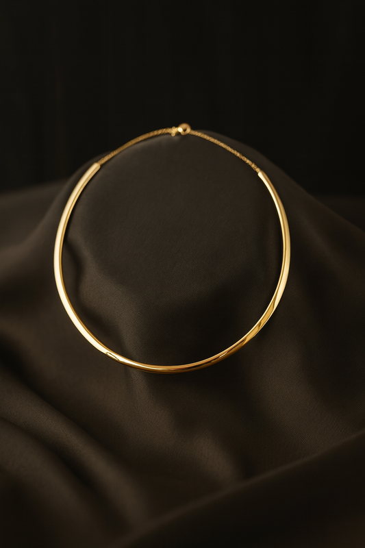 18ct Neck Cuff