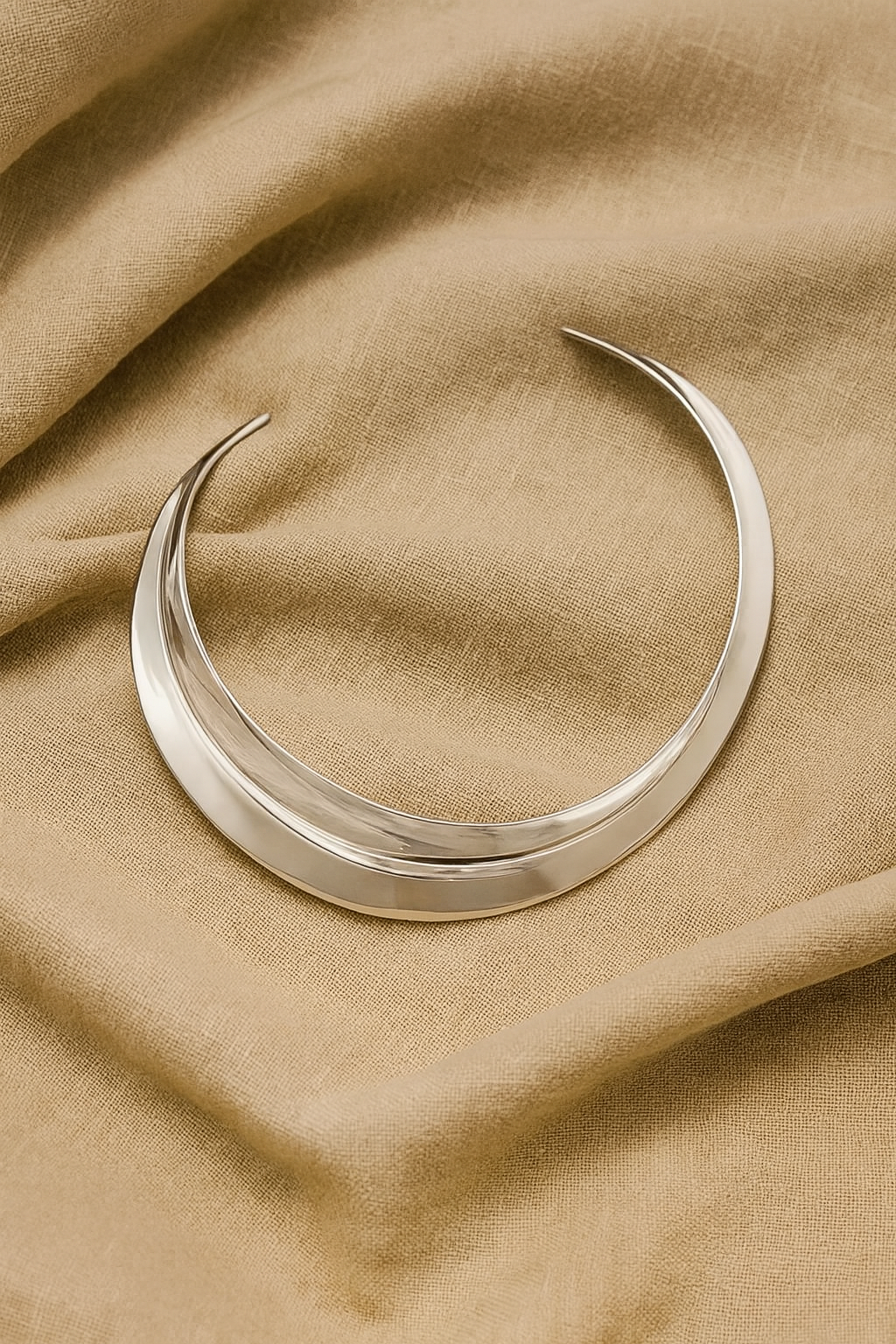 Silver Neck Cuff