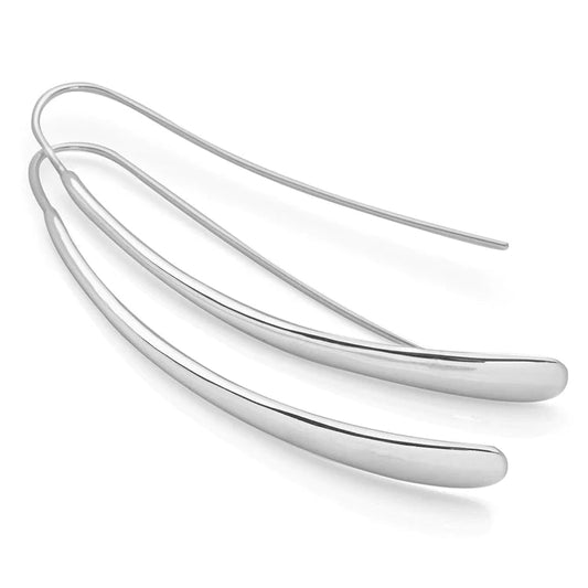 Silver Drop Earrings