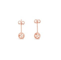 9ct Rose Gold Ball Studs