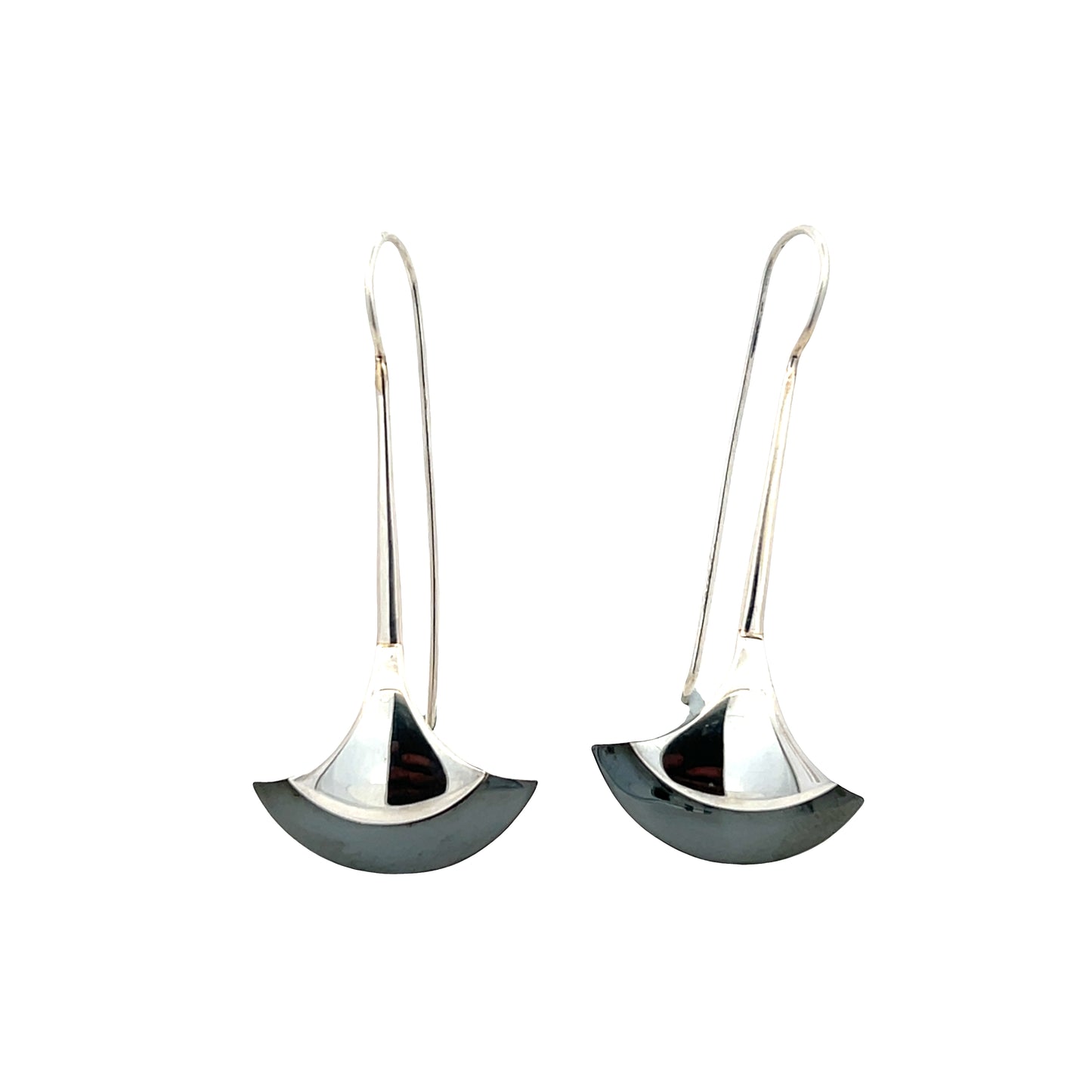Sterling Silver Axe Earrings