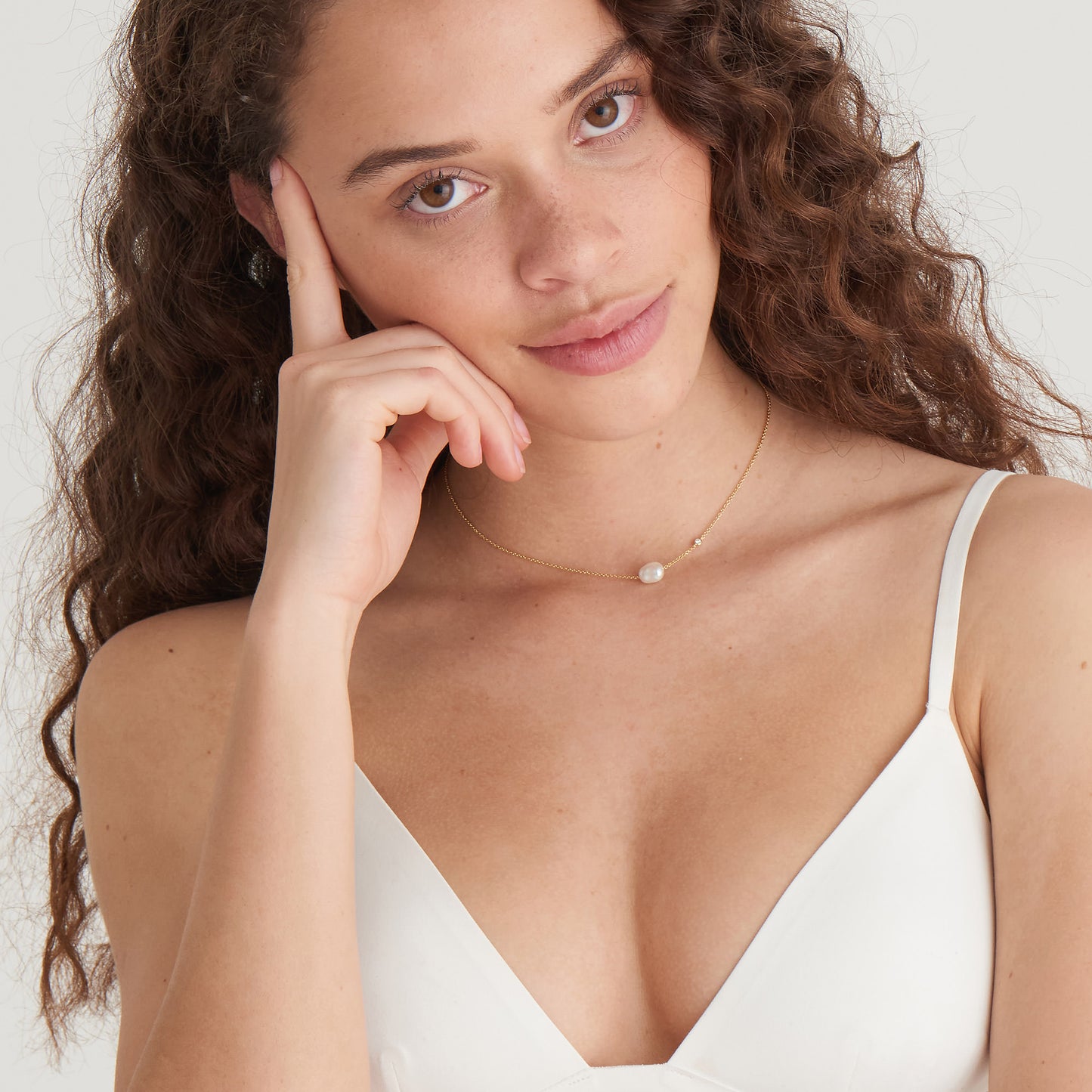 Ania Haie Pearl Necklace Gold