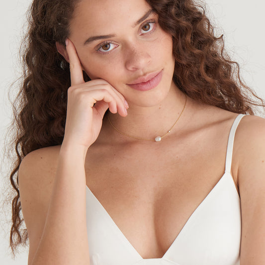 Ania Haie Pearl Necklace Gold