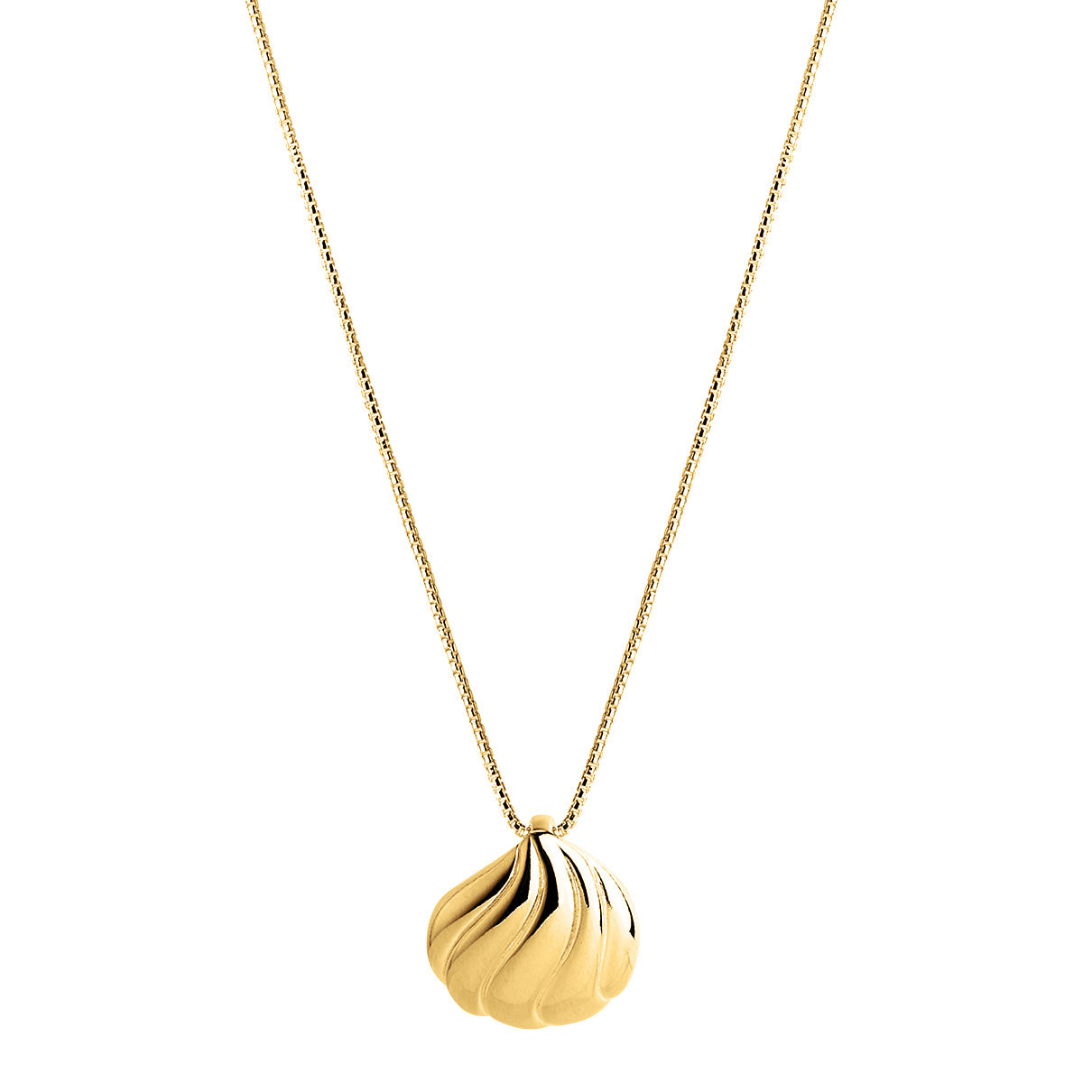 Gold Plated Shell Necklace