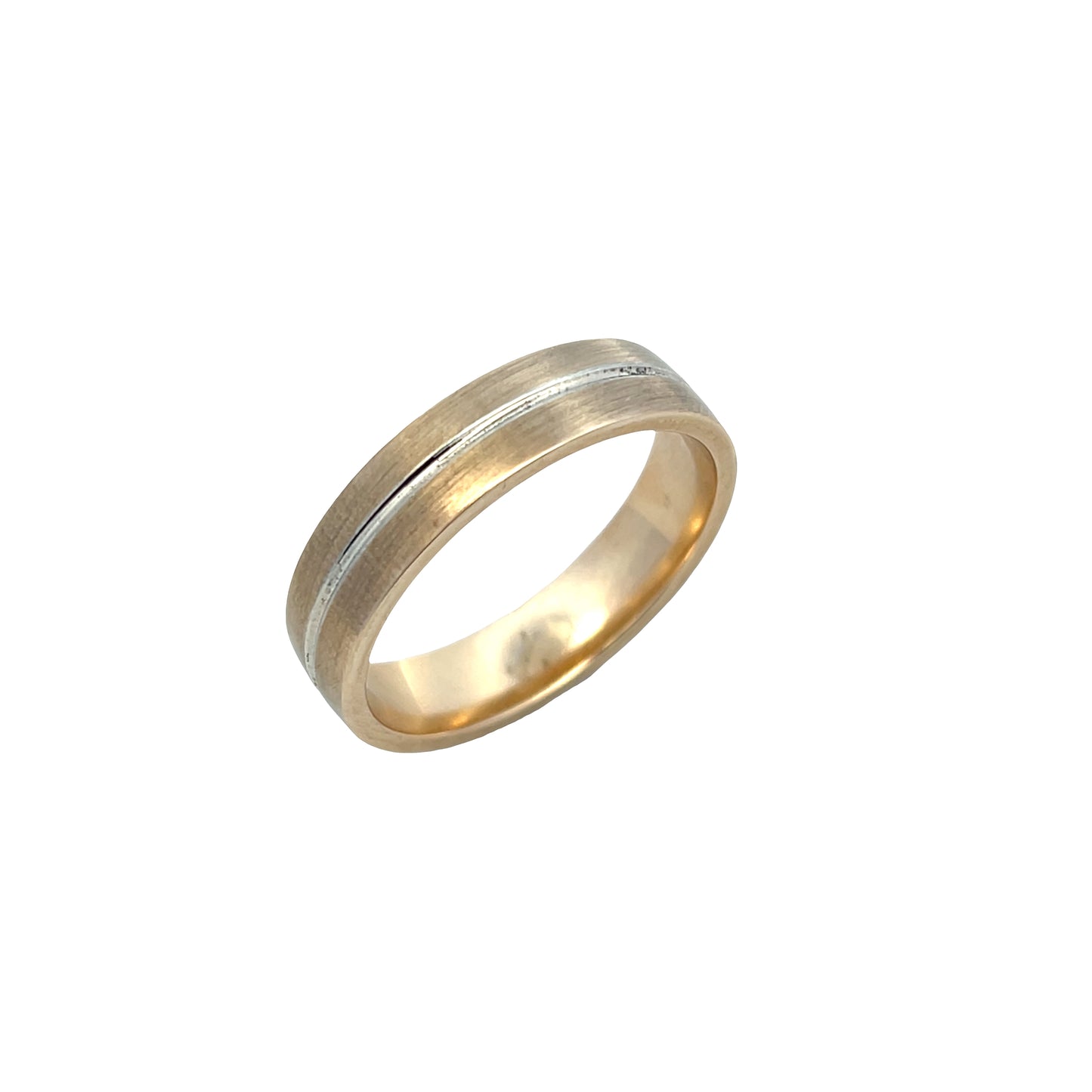 9ct Bi Tone Wedder