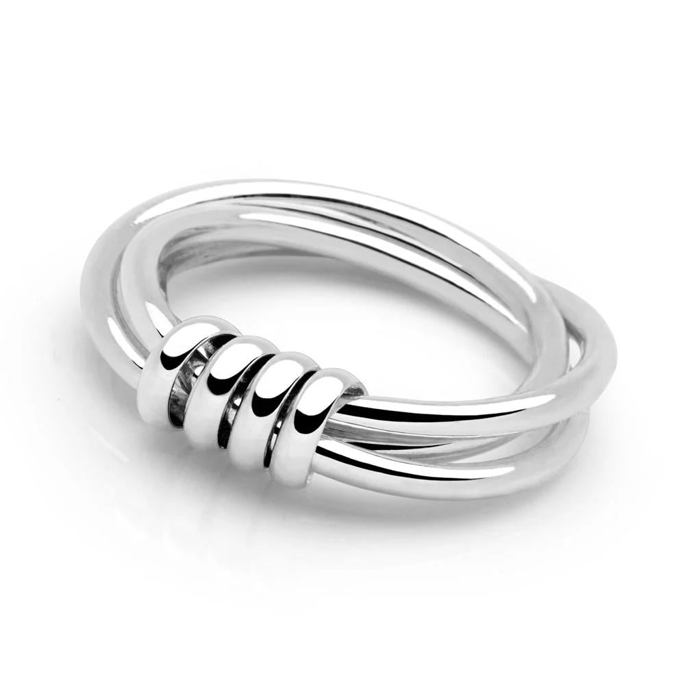 Silver Coil Ring
